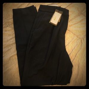 Navy ankle trouser